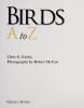 Cover image of Birds A to Z