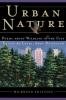 Cover image of Urban nature