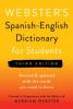 Cover image of Webster's Spanish-English dictionary for students