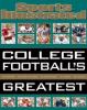 Cover image of Sports Illustrated college football's greatest