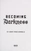 Cover image of Becoming darkness
