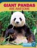 Cover image of Giant pandas are awesome