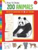 Cover image of How to draw zoo animals