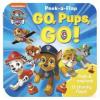 Cover image of Peek-a-flap go, pups, go!