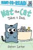 Cover image of Nat the Cat takes a bath