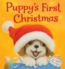 Cover image of Puppy's first Christmas